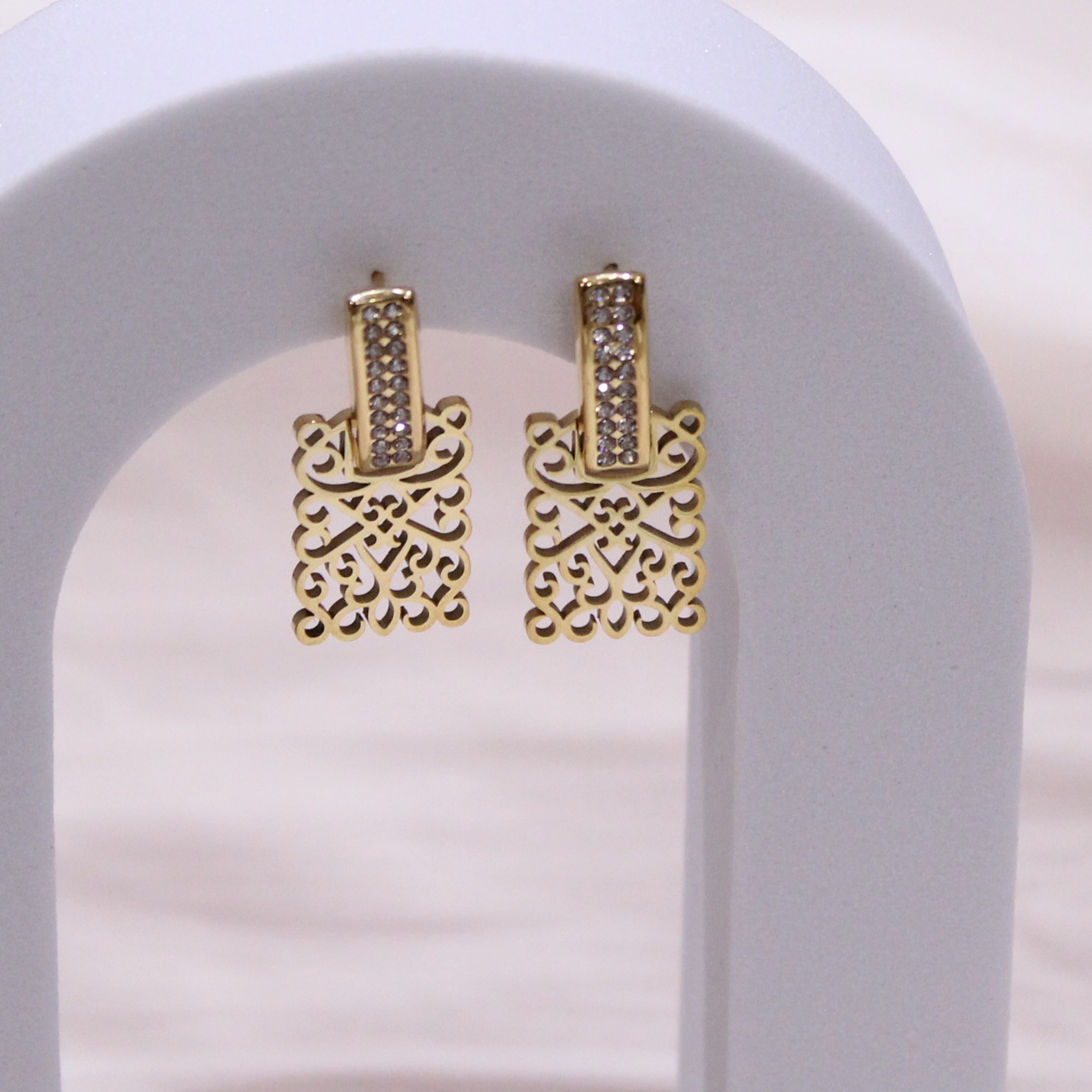 Golden studs
