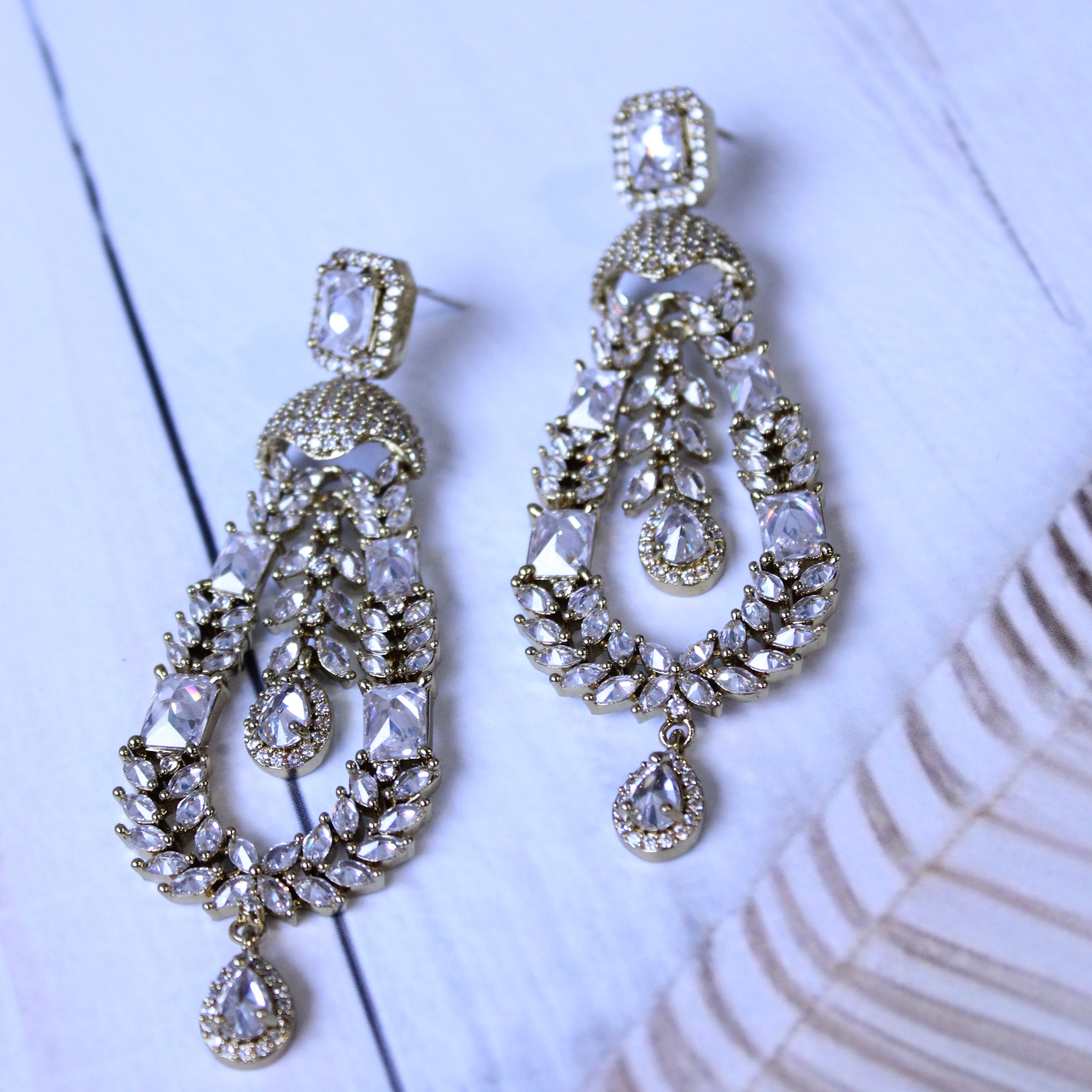 AD earrings