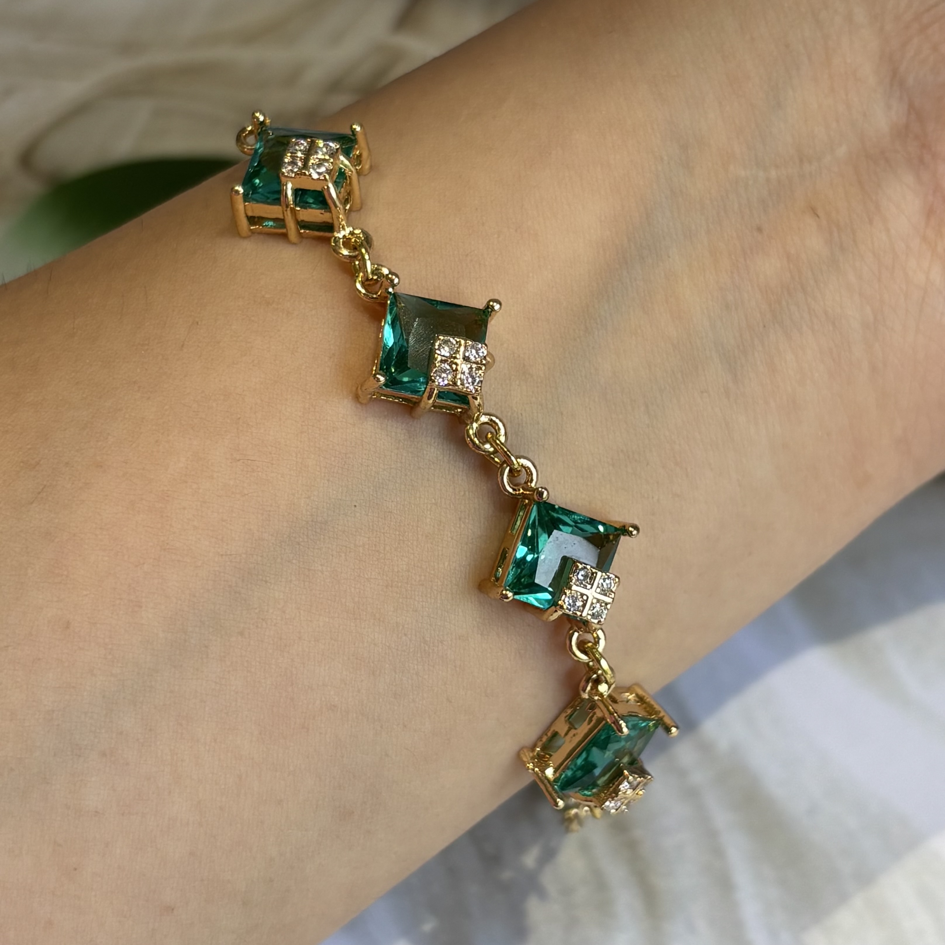 ocean blue bracelet