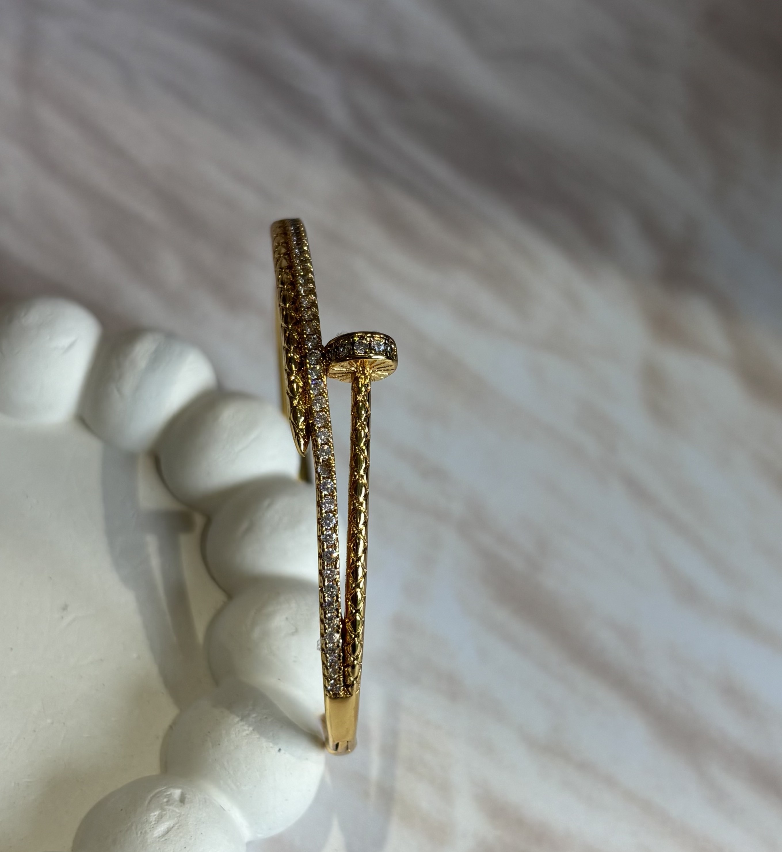 Tarnish free AD bracelet