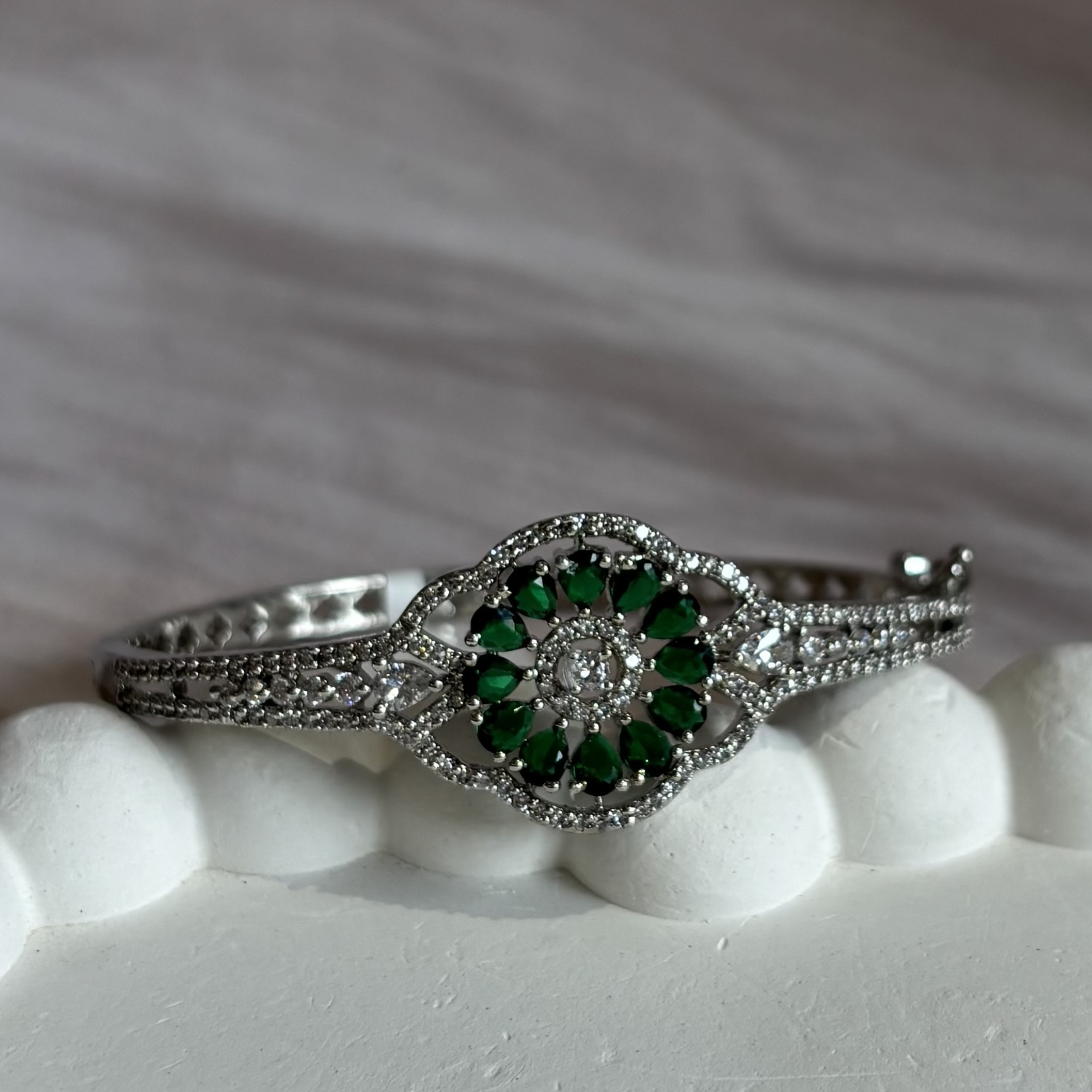 Silver AD bracelet