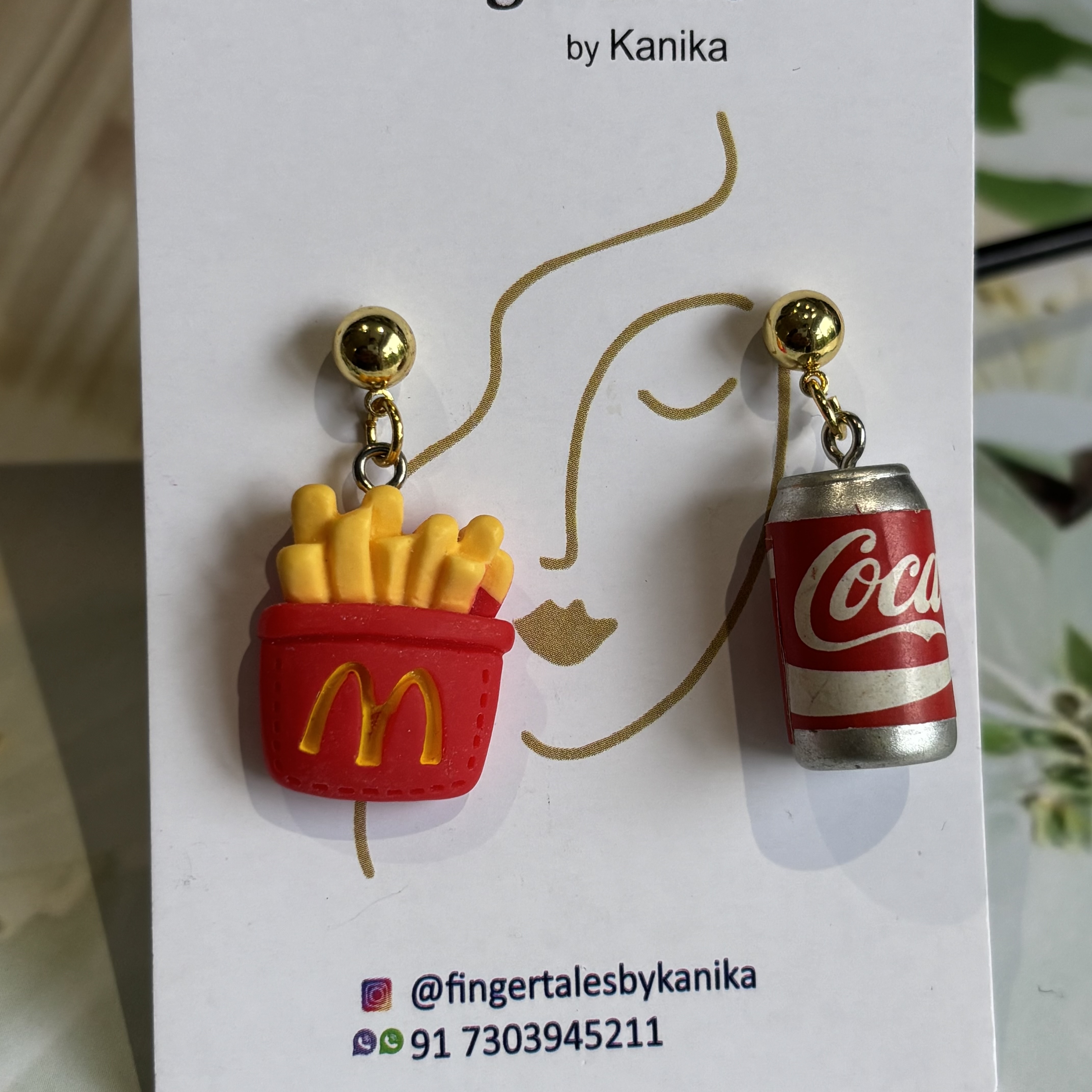 Mismatched coke fries drops