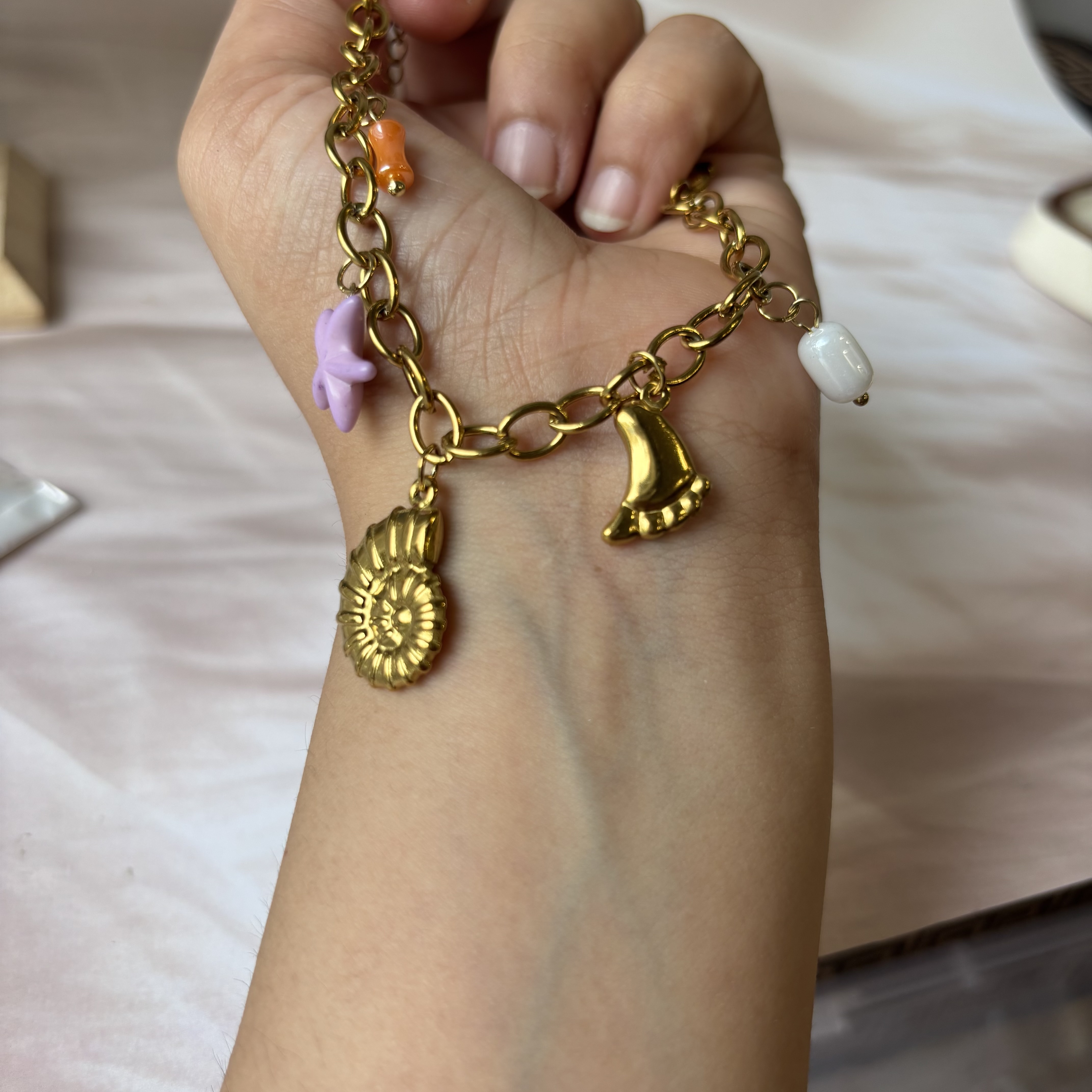 Charms bracelet- sea life