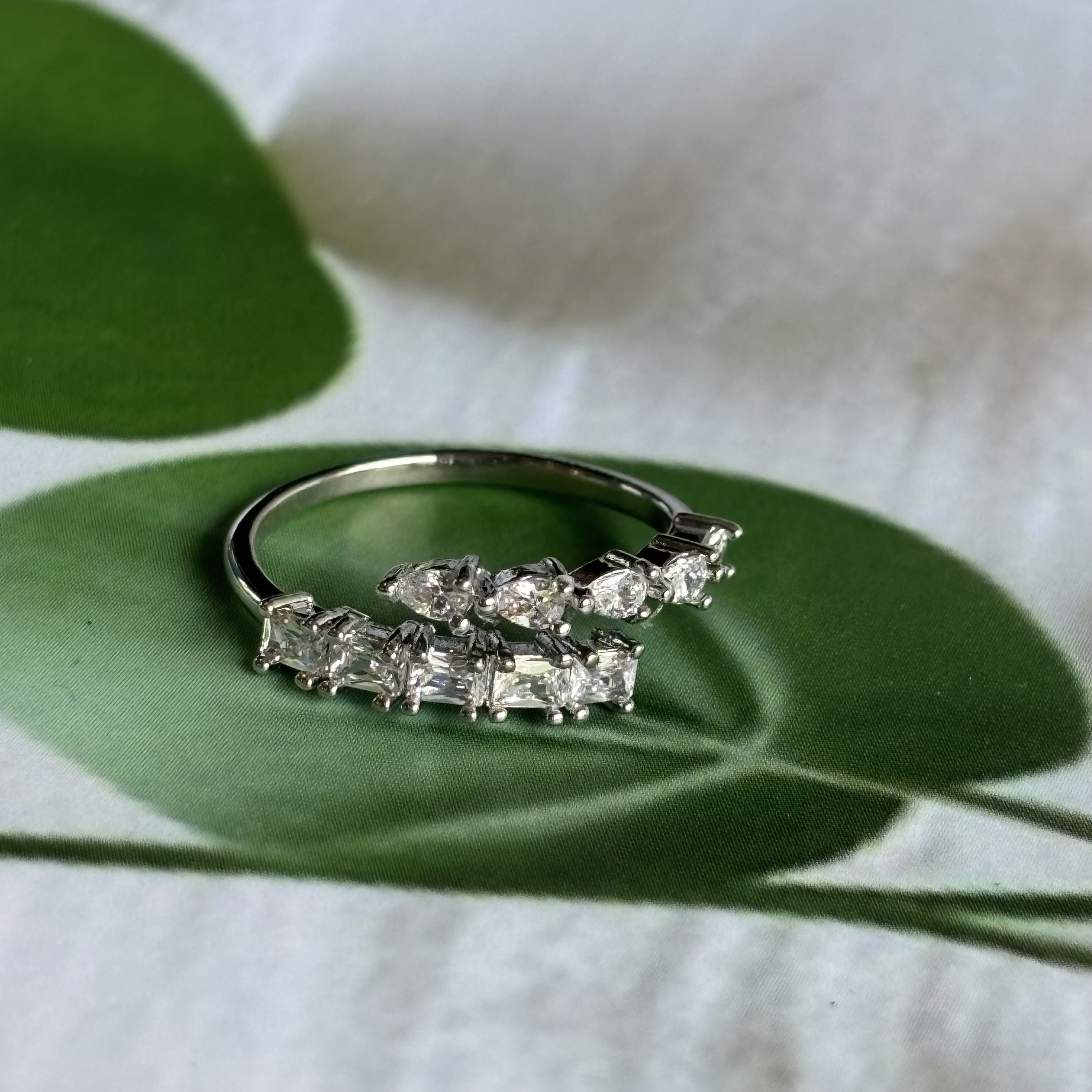 Silver AD ring