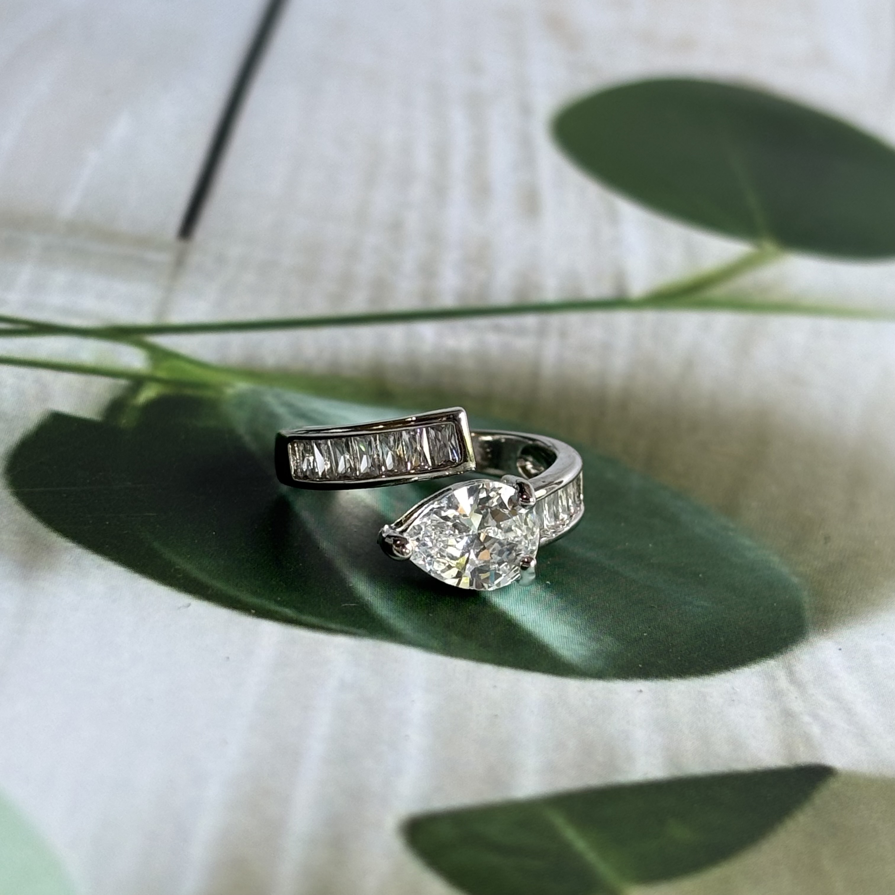 AD Silver Ring