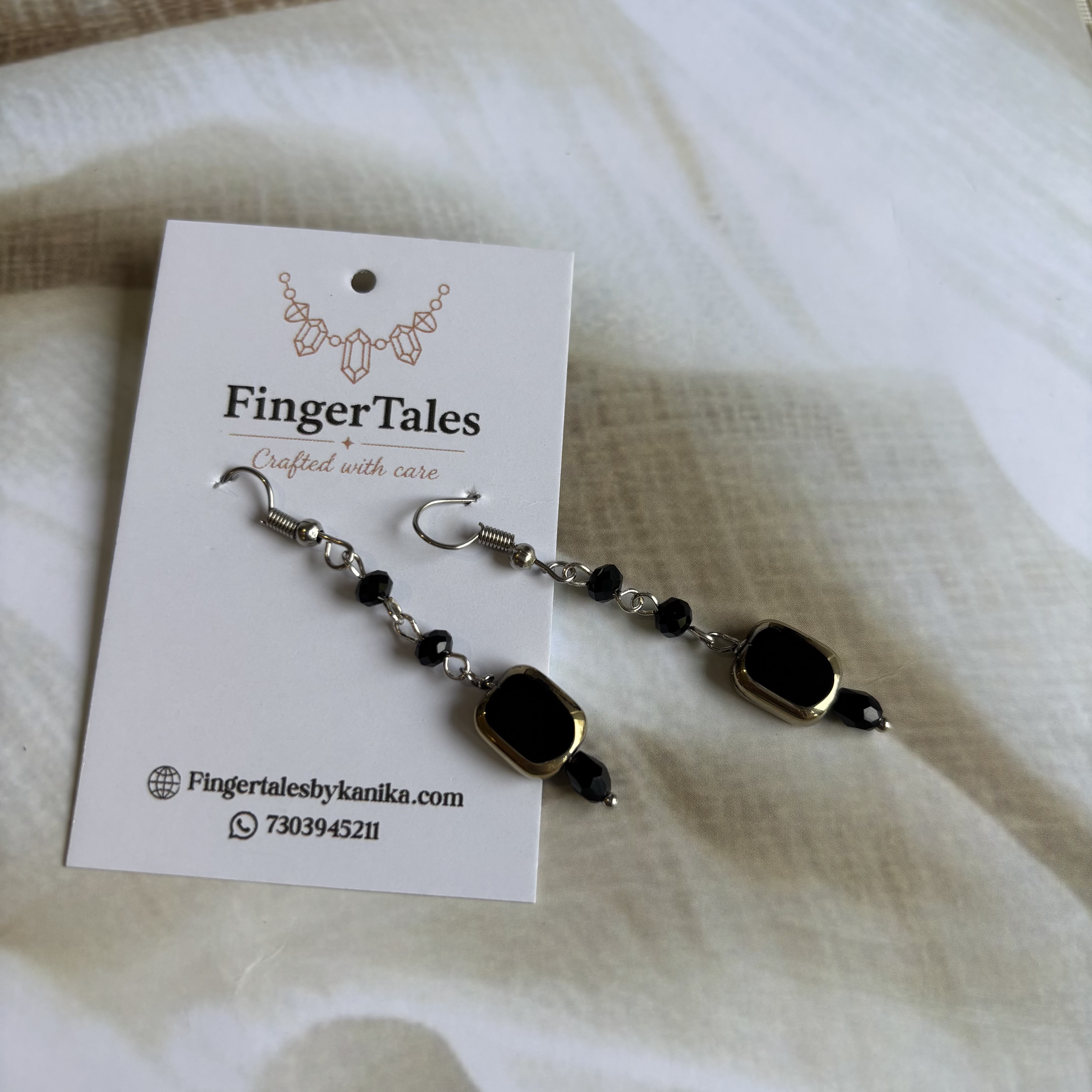 Black beads